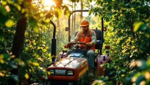 Landwirt macht Waldarbeiten - fürs Forstamt: Forstschlepper für Landwirt eine Steuerfalle