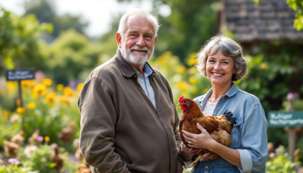 Rentner überlässt seinem Nachbarn den Garten für Hühner, doch plötzlich verlangt das Amt Gewerbesteuer, obwohl er nichts verdient